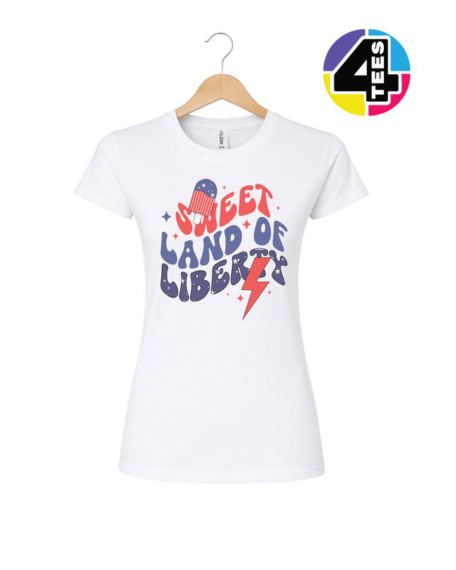 Sweet Liberty Pop Women's Tee
