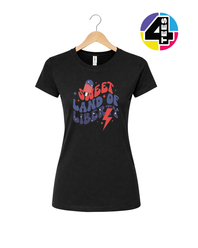 Sweet Liberty Pop Women's Tee