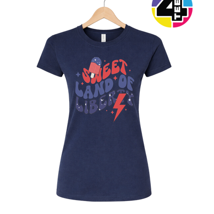 Sweet Liberty Pop Women's Tee