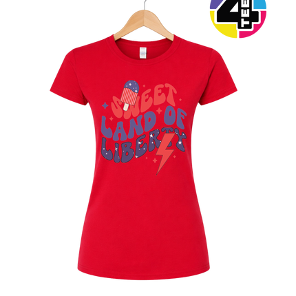Sweet Liberty Pop Women's Tee