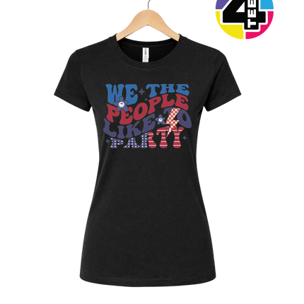 We The People Like To Party Women's Tee