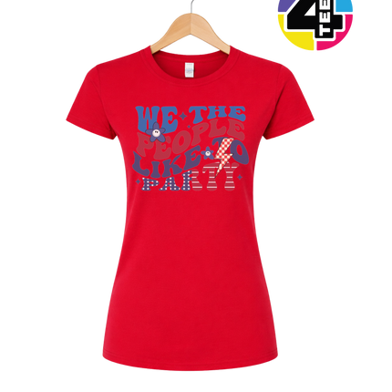 We The People Like To Party Women's Tee