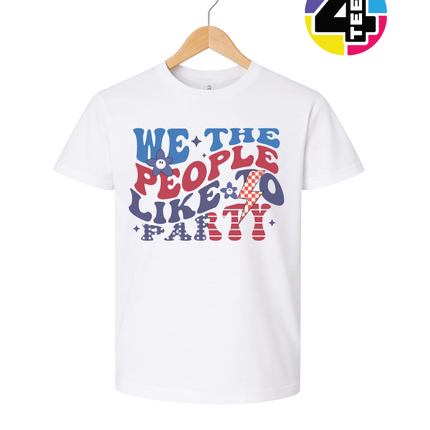We The People Like To Party Youth Tee