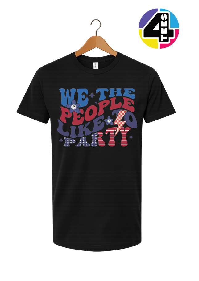 We The People Like To Party Tee