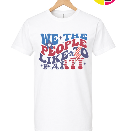 We The People Like To Party Tee