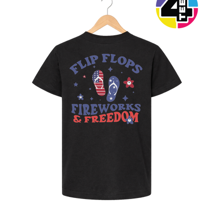 Flip Flops, Fireworks & Freedom Youth Tee