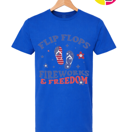 Flip Flops, Fireworks & Freedom Tee