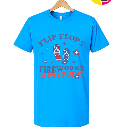 Flip Flops, Fireworks & Freedom Tee