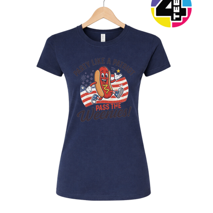 Patriotic Wiener Party Women's Tee