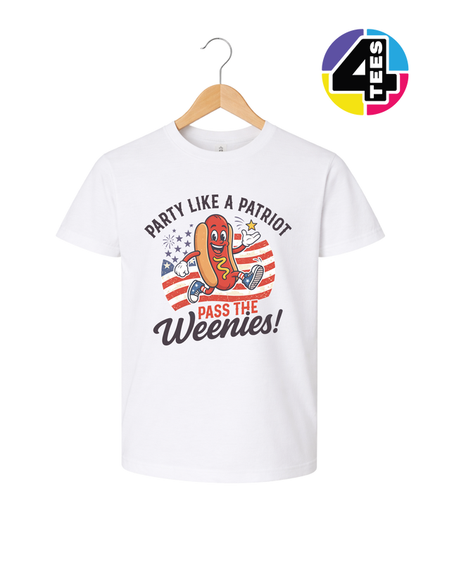 Patriotic Wiener Party Youth Tee