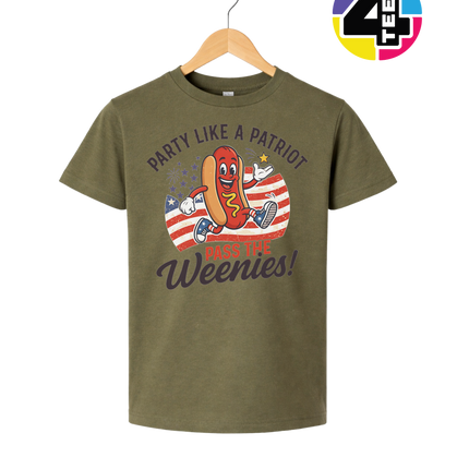 Patriotic Wiener Party Youth Tee