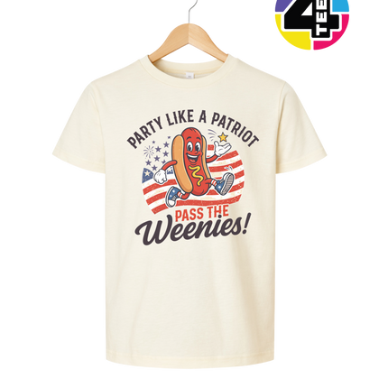 Patriotic Wiener Party Youth Tee
