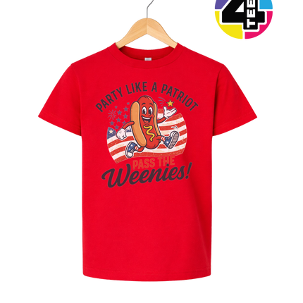 Patriotic Wiener Party Youth Tee