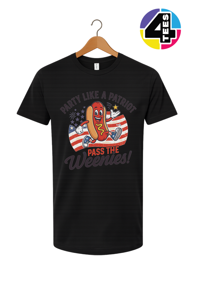 Patriotic Wiener Party Tee