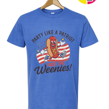 Patriotic Wiener Party Tee