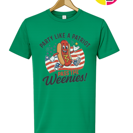 Patriotic Wiener Party Tee
