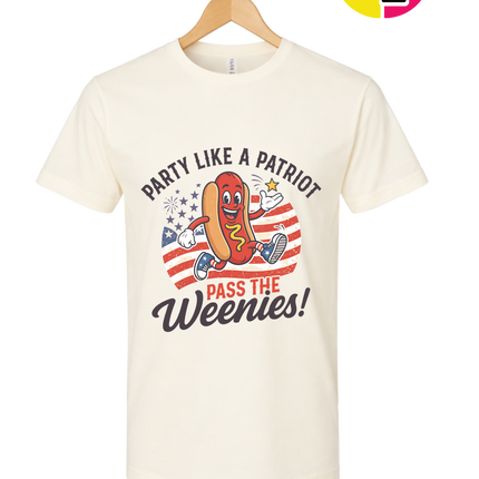 Patriotic Wiener Party Tee