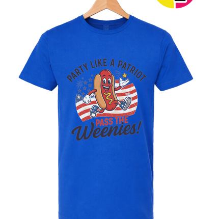 Patriotic Wiener Party Tee