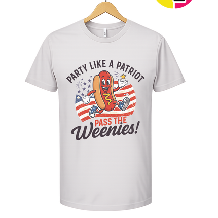 Patriotic Wiener Party Tee