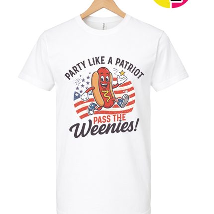 Patriotic Wiener Party Tee
