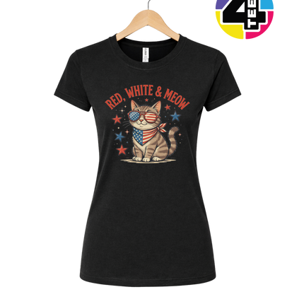 Patriotic Meow Shades Women's Tee