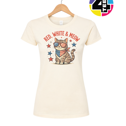 Patriotic Meow Shades Women's Tee