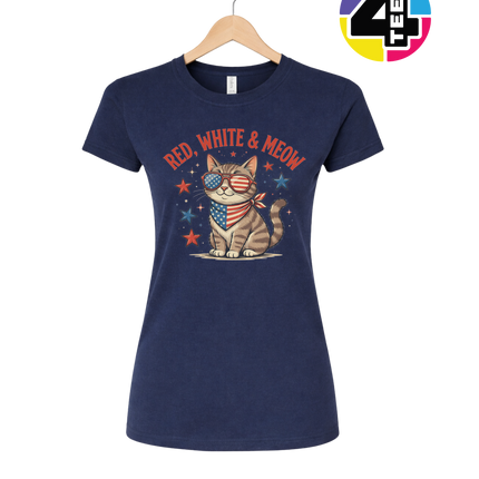Patriotic Meow Shades Women's Tee