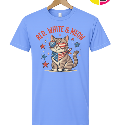 Patriotic Meow Shades Tee