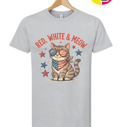 Patriotic Meow Shades Tee