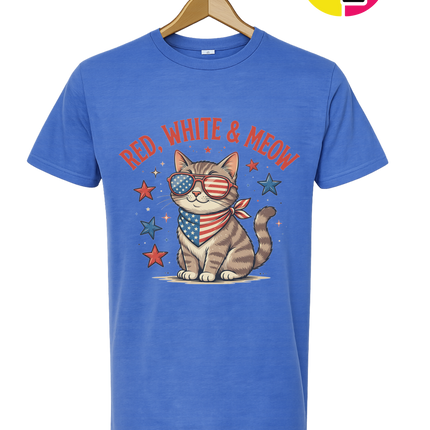 Patriotic Meow Shades Tee