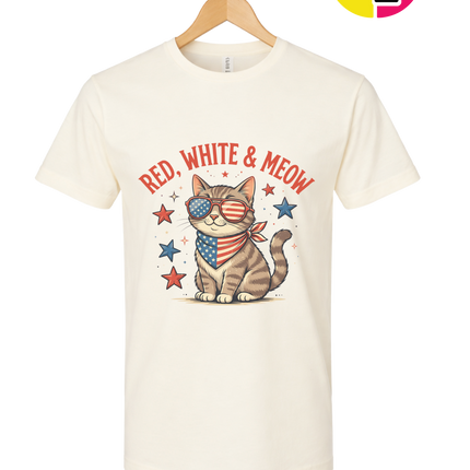 Patriotic Meow Shades Tee