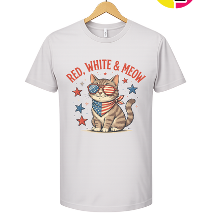 Patriotic Meow Shades Tee