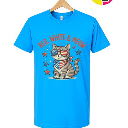Patriotic Meow Shades Tee