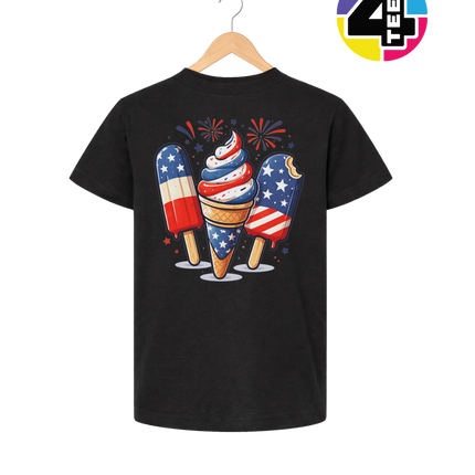 Stars & Scoops Freedom Pops Youth Tee