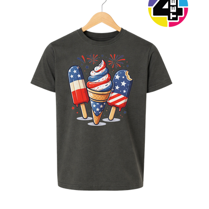 Stars & Scoops Freedom Pops Youth Tee