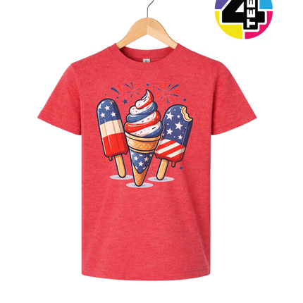 Stars & Scoops Freedom Pops Youth Tee