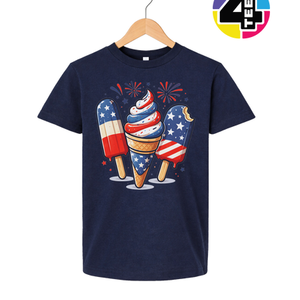Stars & Scoops Freedom Pops Youth Tee