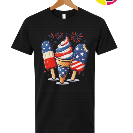 Stars & Scoops Freedom Pops Tee