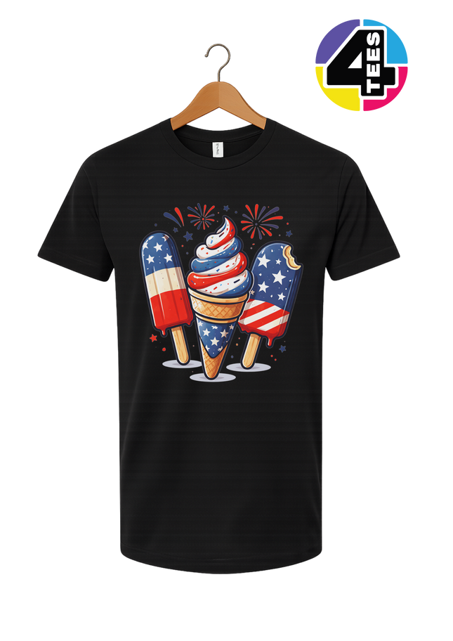Stars & Scoops Freedom Pops Tee
