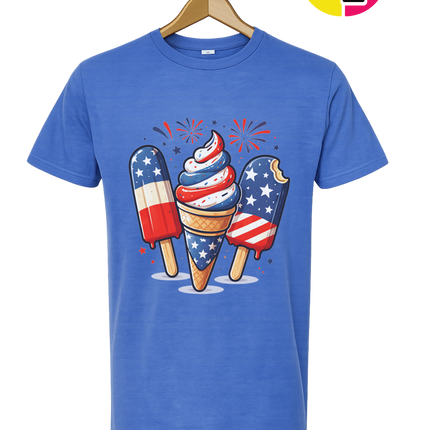 Stars & Scoops Freedom Pops Tee