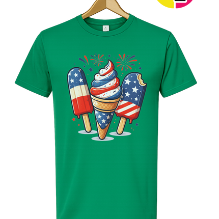 Stars & Scoops Freedom Pops Tee