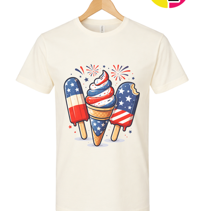 Stars & Scoops Freedom Pops Tee