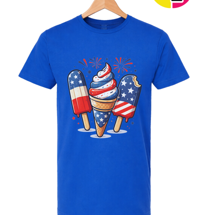 Stars & Scoops Freedom Pops Tee