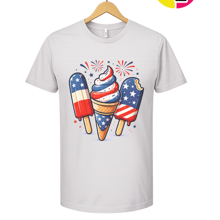 Stars & Scoops Freedom Pops Tee