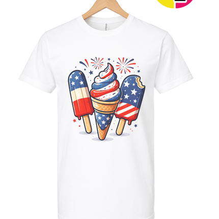 Stars & Scoops Freedom Pops Tee