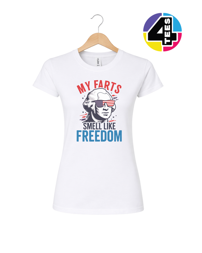 Farts Smell Like Freedom Women's Tee