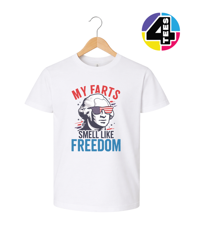 Farts Smell Like Freedom Youth Tee