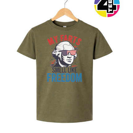 Farts Smell Like Freedom Youth Tee