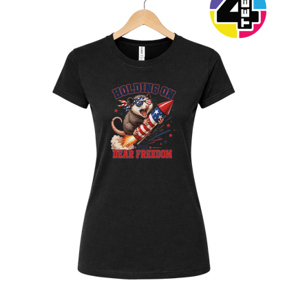 Freedom Rocket Possum Women's Tee