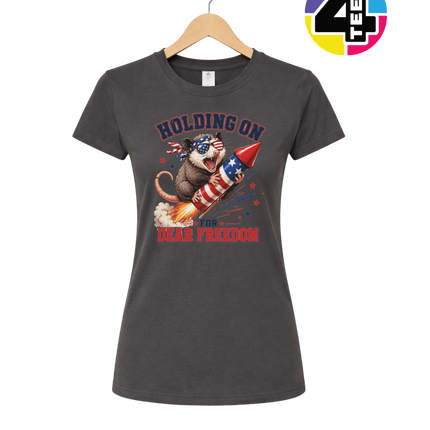 Freedom Rocket Possum Women's Tee